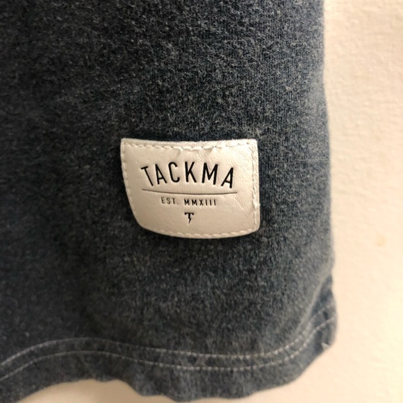 Tackma longline heavy weight tshirt - Picture 2 of 4